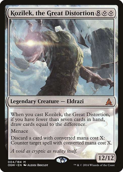 Kozilek, the Great Distortion [Foil]