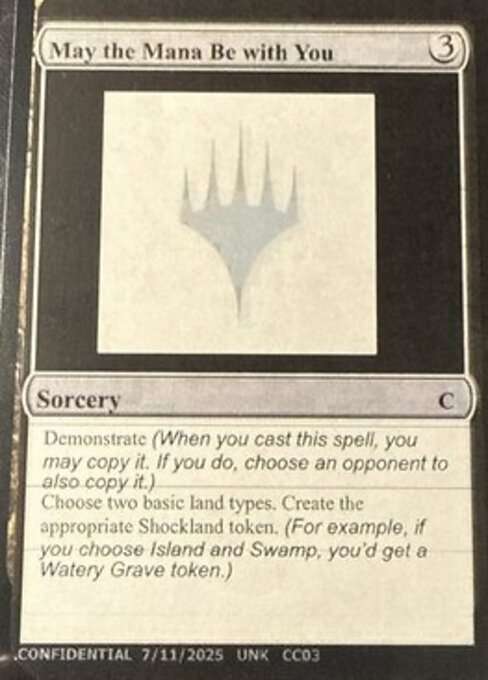 May the Mana Be with You