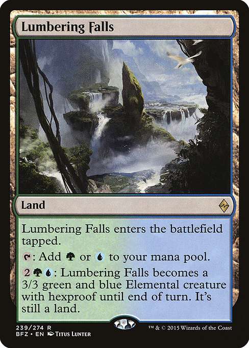Lumbering Falls [Foil]