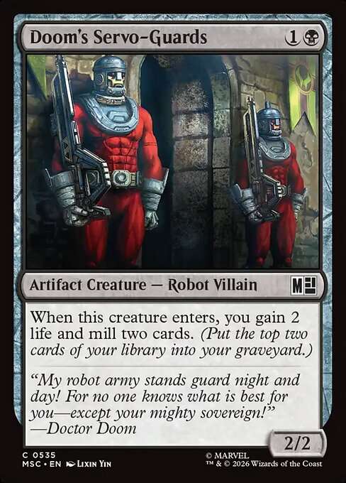 Doom's Servo-Guards [Foil]