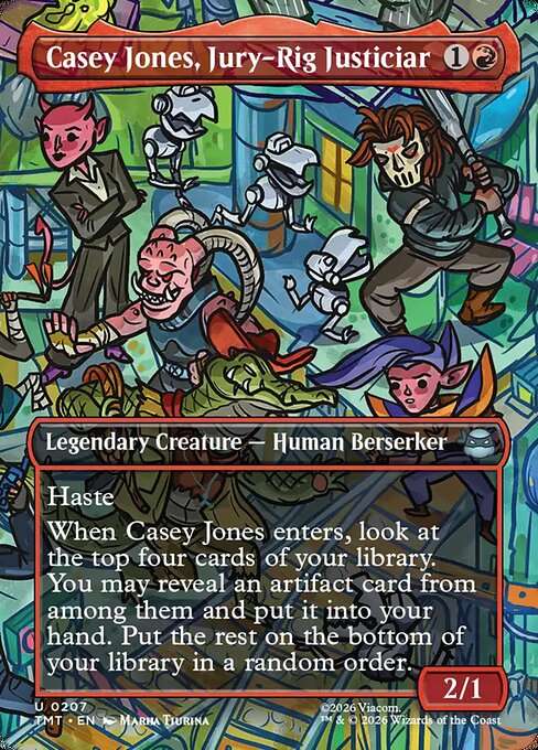 Casey Jones, Jury-Rig Justiciar [Foil]