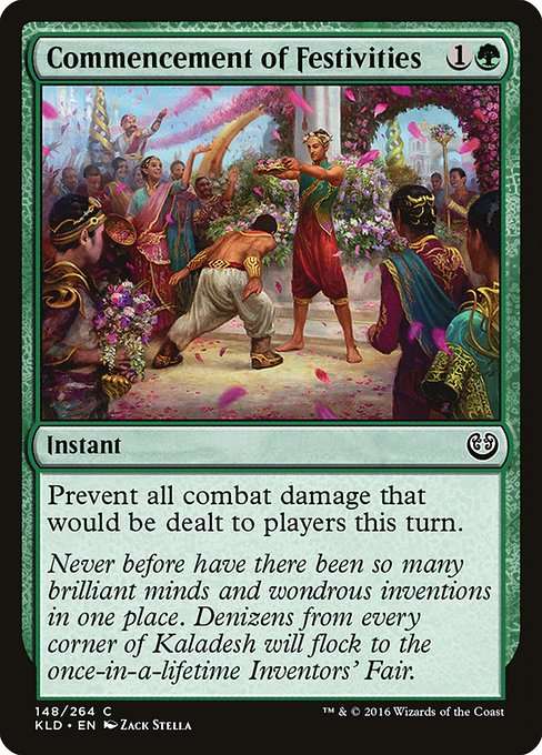 Commencement of Festivities [Foil]