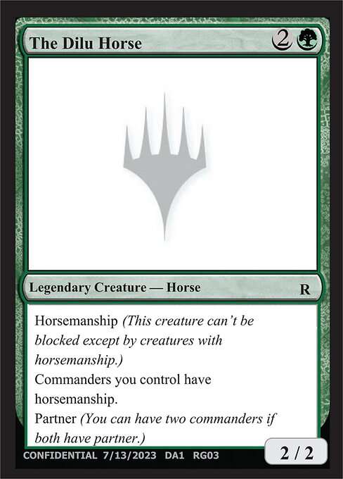 The Dilu Horse