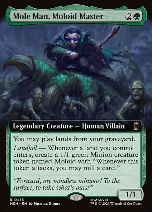 Mole Man, Moloid Master [Foil]