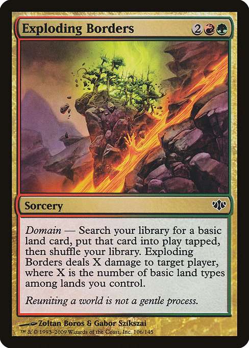 Exploding Borders [Foil]
