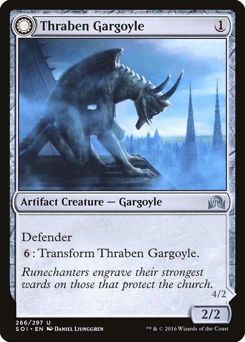 Thraben Gargoyle // Stonewing Antagonizer [Foil]