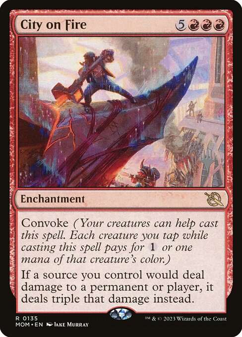 City on Fire [Foil]