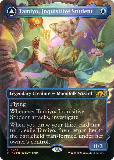 Tamiyo, Inquisitive Student // Tamiyo, Seasoned Scholar [Foil]