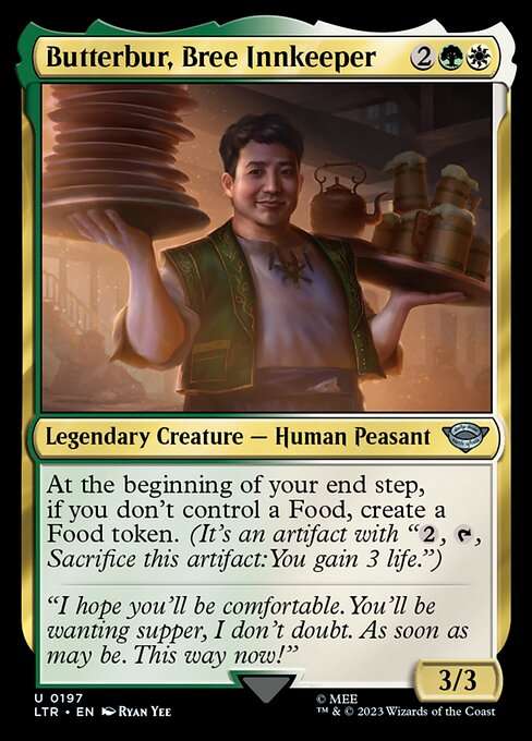Butterbur, Bree Innkeeper [Foil]