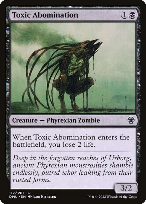 Toxic Abomination [Foil]