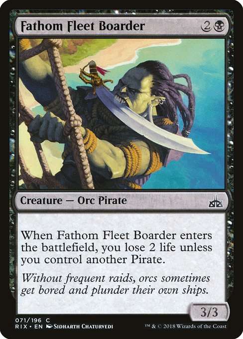 Fathom Fleet Boarder [Foil]