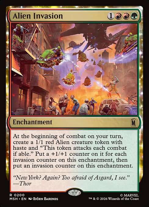 Alien Invasion [Foil]
