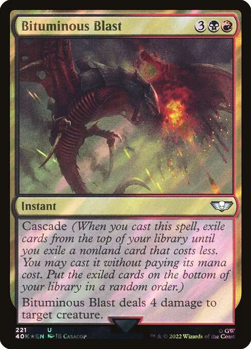 Bituminous Blast [Foil]