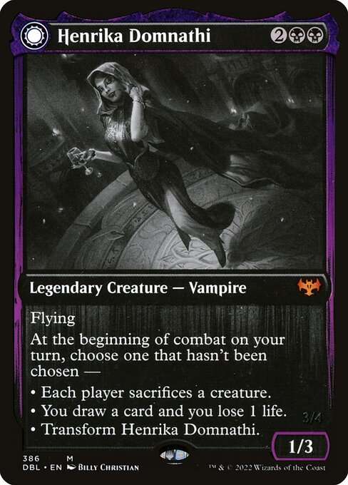 Henrika Domnathi // Henrika, Infernal Seer [Foil]