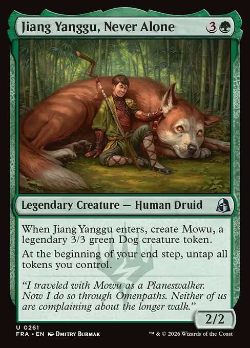 Jiang Yanggu, Never Alone [Foil]