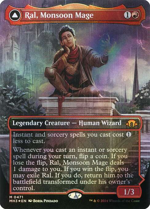 Ral, Monsoon Mage // Ral, Leyline Prodigy [Foil]