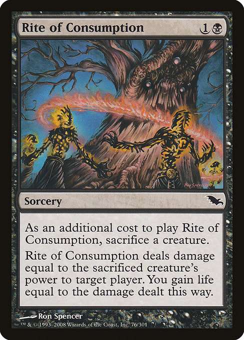 Rite of Consumption [Foil]