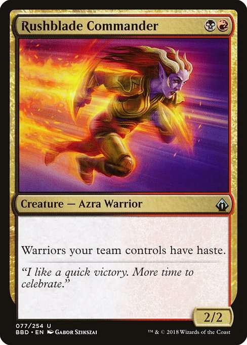 Rushblade Commander [Foil]