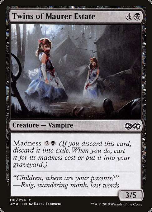 Twins of Maurer Estate [Foil]