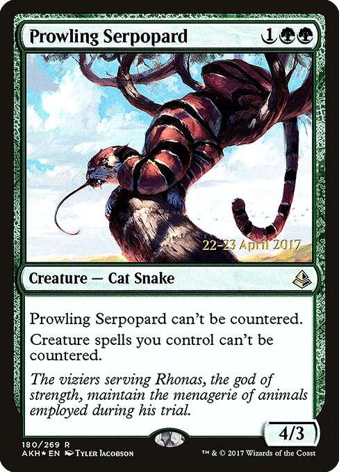 Prowling Serpopard [Foil]