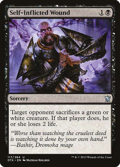 Self-Inflicted Wound [Foil]
