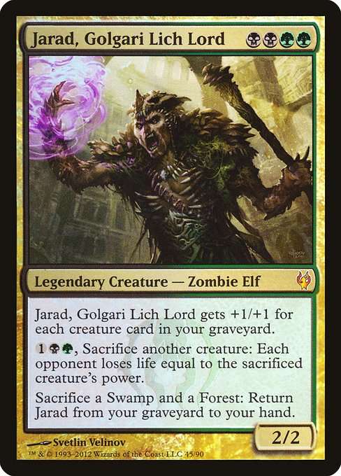 Jarad, Golgari Lich Lord [Foil]
