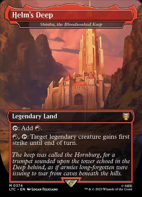 Shinka, the Bloodsoaked Keep [Foil]