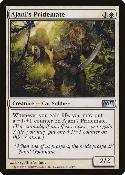 Ajani's Pridemate [Foil]