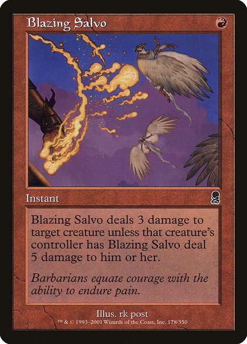 Blazing Salvo [Foil]