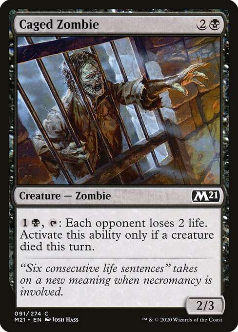 Caged Zombie [Foil]