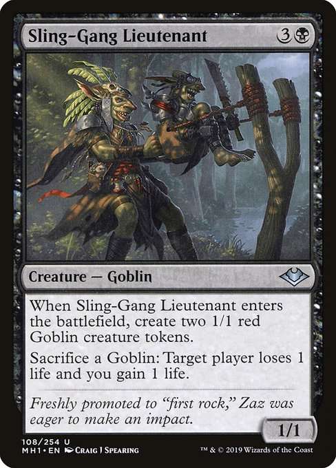 Sling-Gang Lieutenant [Foil]