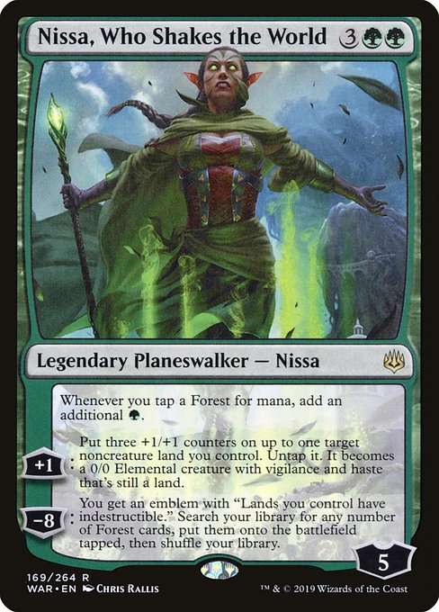 Nissa, Who Shakes the World [Foil]