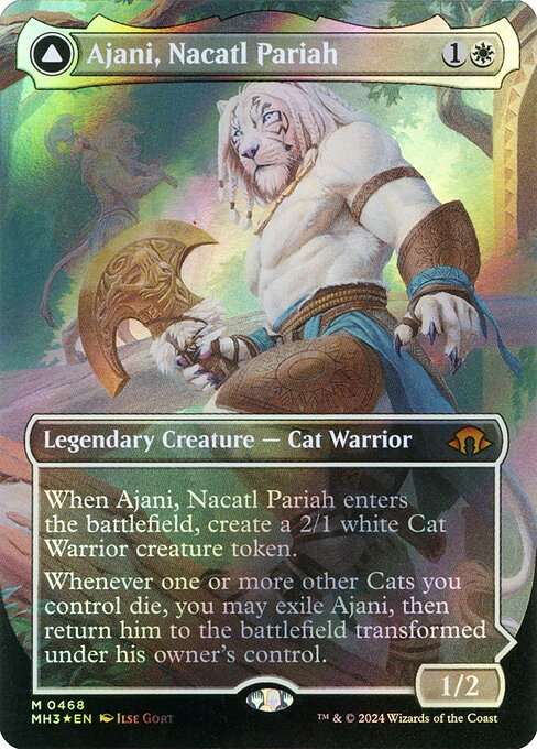 Ajani, Nacatl Pariah // Ajani, Nacatl Avenger [Foil]