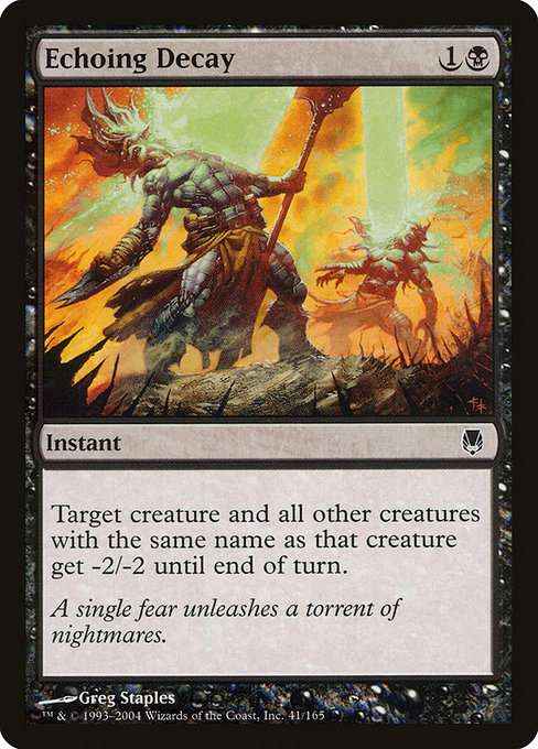 Echoing Decay [Foil]
