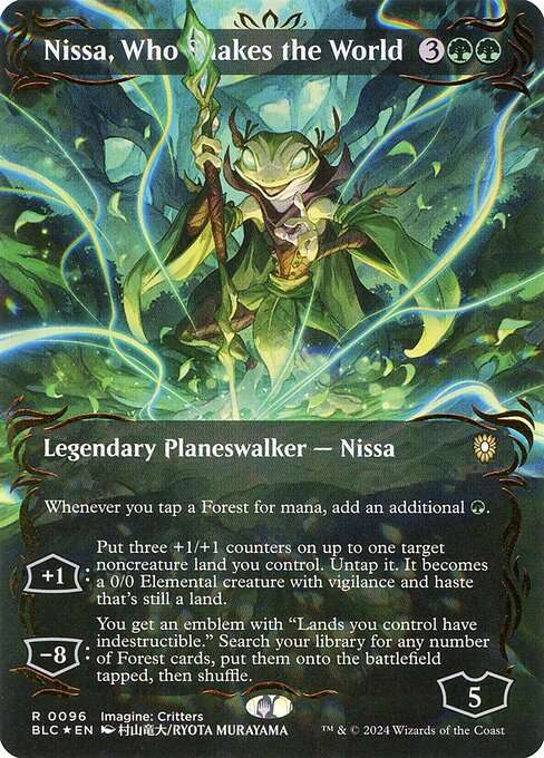 Nissa, Who Shakes the World [Foil]