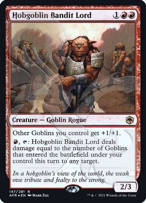 Hobgoblin Bandit Lord [Foil]