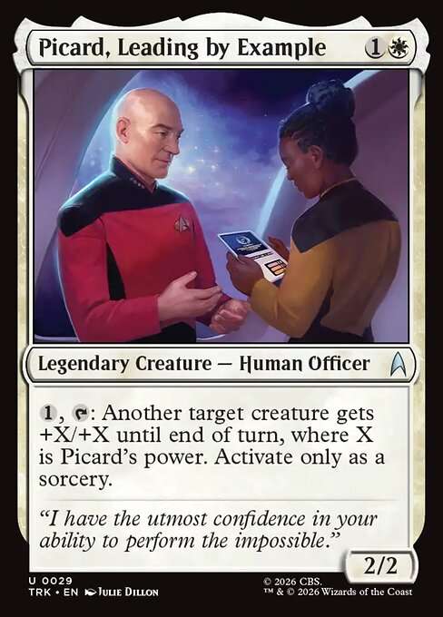 Picard, Leading by Example [Foil]