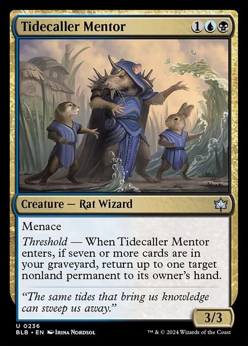 Tidecaller Mentor [Foil]