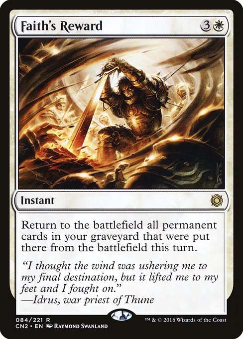 Faith's Reward [Foil]