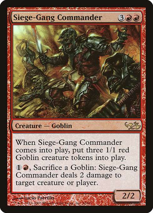 Siege-Gang Commander [Foil]