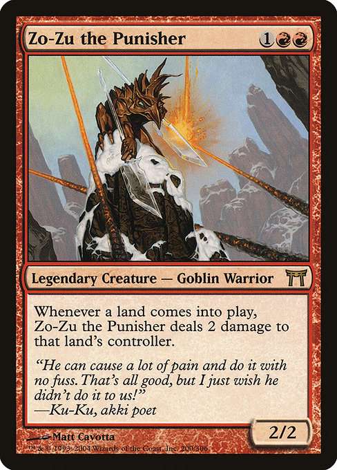 Zo-Zu the Punisher [Foil]