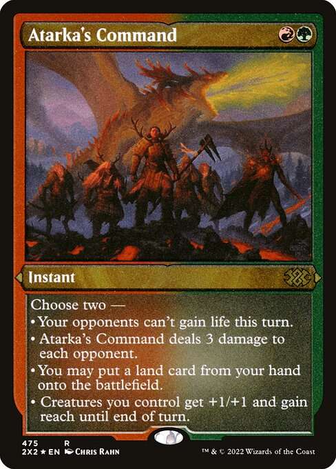 Atarka's Command [Etched]