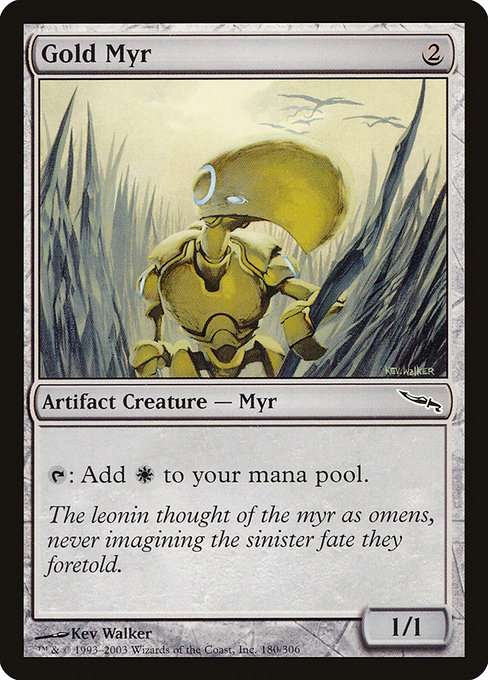Gold Myr [Foil]
