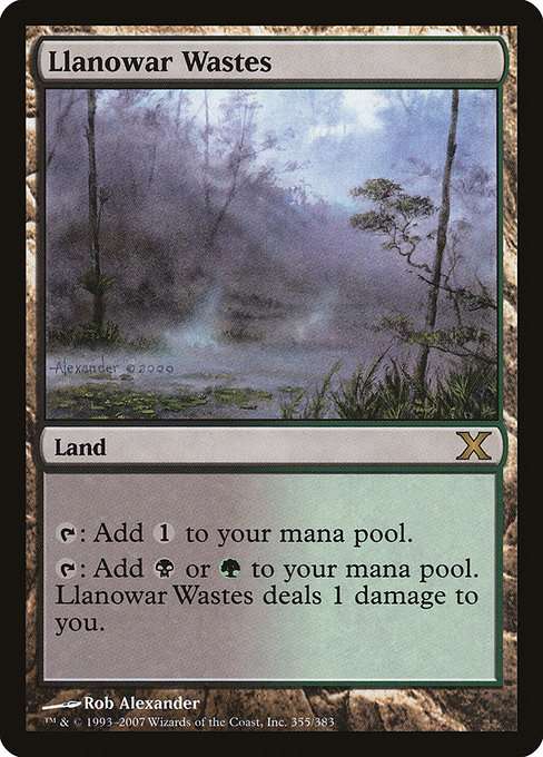 Llanowar Wastes [Foil]