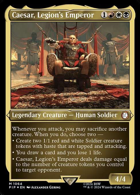 Caesar, Legion's Emperor [Etched]