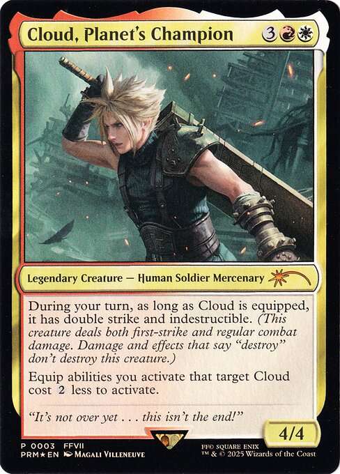 Cloud, Planet's Champion [Foil]
