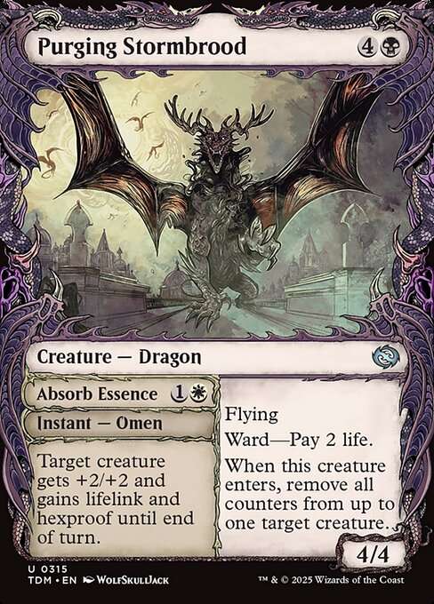 Purging Stormbrood // Absorb Essence [Foil]
