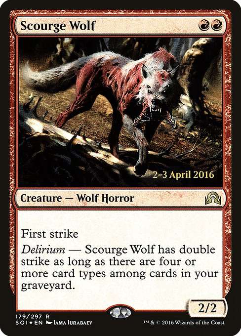 Scourge Wolf [Foil]