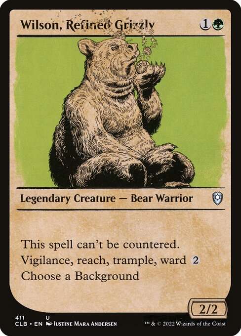 Wilson, Refined Grizzly [Foil]