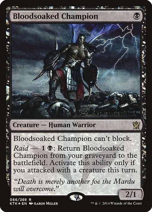 Bloodsoaked Champion [Foil]